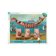 New York Puzzle Company Janet Hill All Paws on Deck 500pc Jigsaw Puzzle