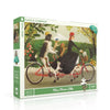 New York Puzzle Company Janet Hill Miss Moons Bike 1000pc Jigsaw Puzzle