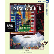 New York Puzzle Company Cat Nap 1000pc Jigsaw Puzzle