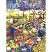 New York Puzzle Company Flower Garden 1000pc Jigsaw Puzzle
