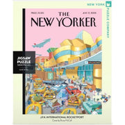 New York Puzzle Company JFK International Rocketport 1000pc Jigsaw Puzzle