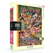New York Puzzle Company A Day at the Zoo 1000pc Jigsaw Puzzle
