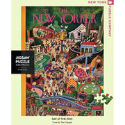 New York Puzzle Company 1000pc Puzzle A Day at the Zoo