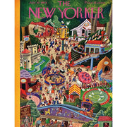 New York Puzzle Company A Day at the Zoo 1000pc Jigsaw Puzzle