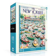 New York Puzzle Company Gridlock Lake 1500pc Jigsaw Puzzle