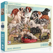 New York Puzzle Company Dog Breeds 1000pc Jigsaw Puzzle