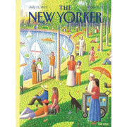New York Puzzle Company Sunday Afternoon in Central Park 1000pc Jigsaw Puzzle