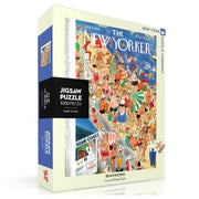 New York Puzzle Company Beach Going 1000pc Jigsaw Puzzle