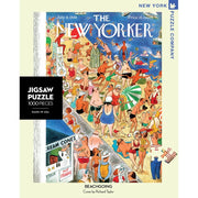 New York Puzzle Company Beach Going 1000pc Jigsaw Puzzle