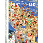 New York Puzzle Company Beach Going 1000pc Jigsaw Puzzle
