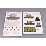 Trumpeter 00311 1/35 Russian KV Big Turret Tank