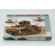 Trumpeter 00352 1/35 Hotchkiss France 39(H) Tank SA 38 37mm gun
