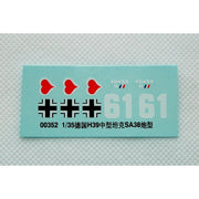 Trumpeter 00352 1/35 Hotchkiss France 39(H) Tank SA 38 37mm gun