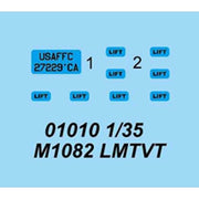 Trumpeter 01010 1/35 M1082 Lt. Med. Tactical Vehicle Trailer