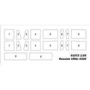 Trumpeter 01072 1/35 Russian URAL-4320