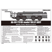Trumpeter 01074 1/35 Airport Fire Fighting Vehicle AA-60 (MAZ-7310) 160.01