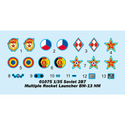 Trumpeter 01075 1/35 Soviet 2B7 Multiple Rocket Launcher BM-13 NM