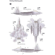 Trumpeter 01317 1/144 F-22A Raptor