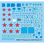 Trumpeter 01669 1/72 Russian Su-33UB Flanker D