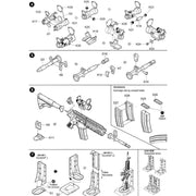 Trumpeter 01916 1/3 AR15 M16 M4 FAMILY M4 S.I.R