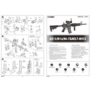 Trumpeter 01917 1/3 M933 AR15/M16/M4 Family