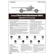 Trumpeter 02308 1/35 German 88mm Pak43/41