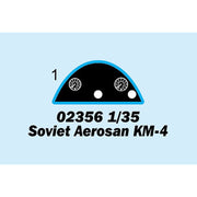 Trumpeter 02356 1/35 Soviet Aerosan KM-4