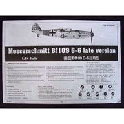 Trumpeter 02408 1/24 Messerschmitt BF109G 6 Late Version