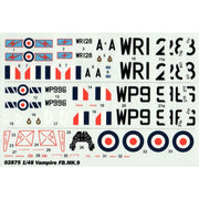 Trumpeter 02875 1/48 Vampire FB-9 Fighter