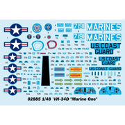 Trumpeter 02885 1/48 VH-34D Marine One Re-Edition