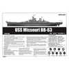 Trumpeter 03705 1/200 USS Missouri BB-63