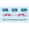 Trumpeter 05331 1/350 HMS Eskimo Destroyer 1941 (Australian Decals)