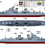 Trumpeter 05357 1/350 Russian Destroyer Taszkient 1942