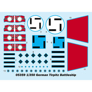 Trumpeter 05359 1/350 German Tirpitz Battleship