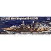 Trumpeter 05771 1/700 USS West Virginia BB-48 1941