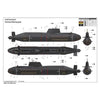 Trumpeter 05909 1/144 HMS Astute British Sub - Metro Hobbies