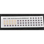 Trumpeter 06201 1/350 Mini Aircraft-B25B Mitchell 10pcs./box