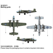 Trumpeter 06401 1/350 B-25 (Pre-painted)