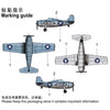 Trumpeter 06402 1/350 F4F-4 WILDCAT(Pre-painted)