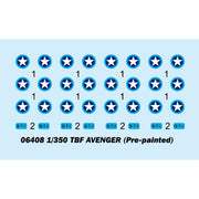 Trumpeter 06408 1/350 TBF Avenger