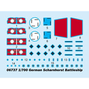 Trumpeter 06737 1/700 German Scharnhorst Battleship