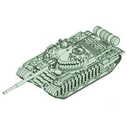 Trumpeter 07149 1/72 Russian T-62 ERA (Mod.1972)
