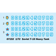 Trumpeter 07152 1/72 Soviet T-10 Heavy Tank