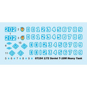 Trumpeter 07154 1/72 Soviet T-10M Heavy Tank