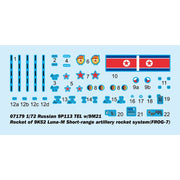 Trumpeter 07179 1/72 Russian 9P113 TEL with 9M21 Rocket of 9K52 Luna-M Short-Range Artillery Rocket System FROG-7