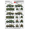 Trumpeter 07180 1/72 Russian 9P140 TEL of 9K57 Uragan Multiple Launch Rocket System