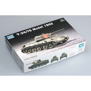 Trumpeter 07208 1/72 Soviet T-34/76 MOD.1943