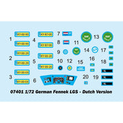 Trumpeter 07401 1/72 German Fennek LGS Dutch Version