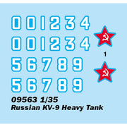 Trumpeter 09563 1/35 Russian KV-9 Heavy Tank