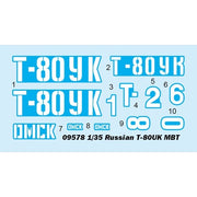 Trumpeter 09578 1/35 Russian T-80UK MBT